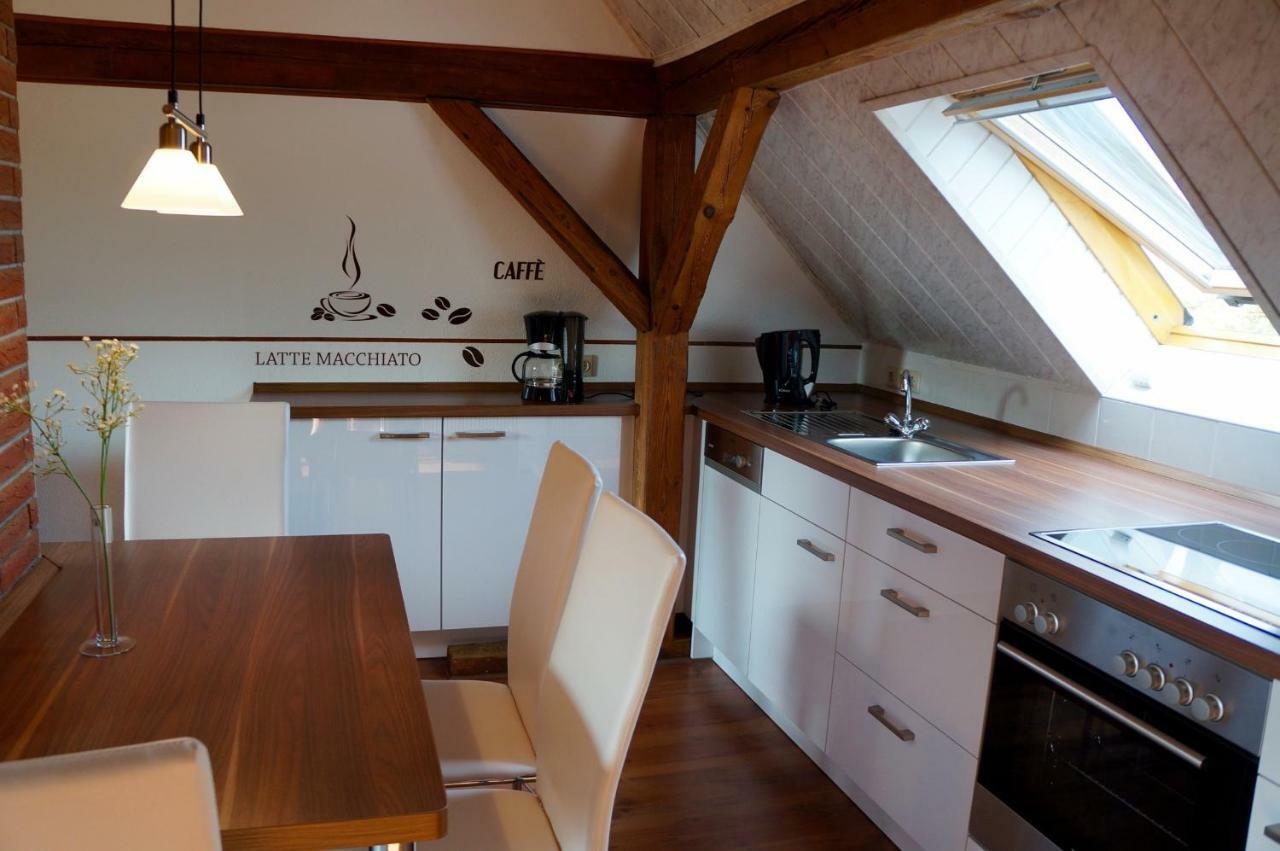 Schorfheider Ferienwohnung Eberswalde-Finow Ngoại thất bức ảnh
